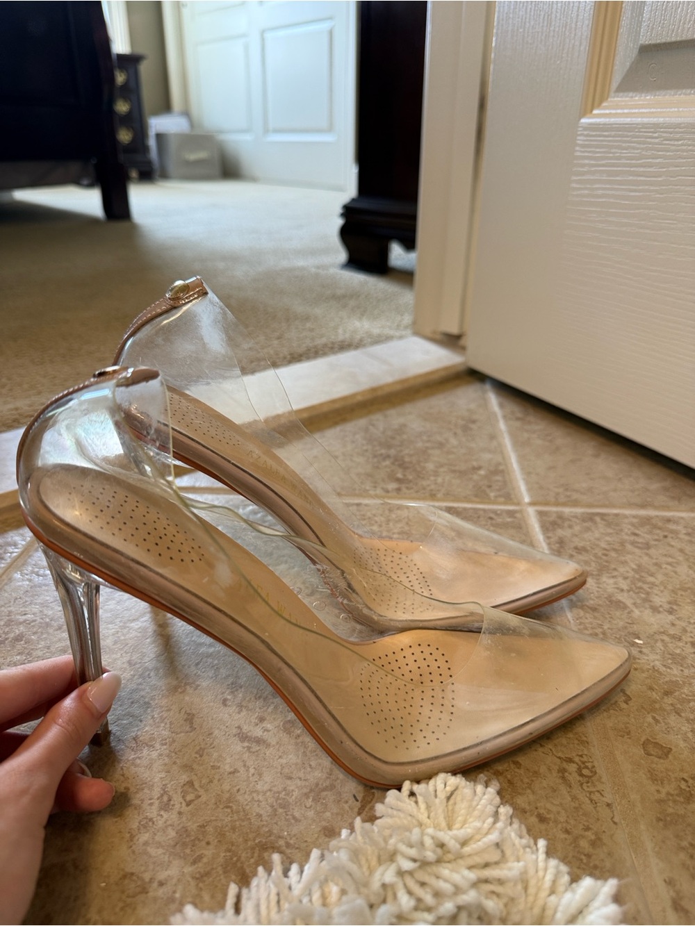beige heels